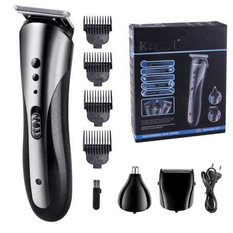 Rechargeable Electric Nose Hair Clipper Multifunctional Men Hair Trimmer Professional Electric Shaver Beard Razor