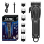 Adjustable hair clipper for men professional hair trimmer electric cordless USB rechargeable
