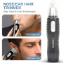 Nose Hair Trimmer Electric Removal Dual-blade Clipper Razor Shaver Trimmer Epilator High Quality Eco-Friendly