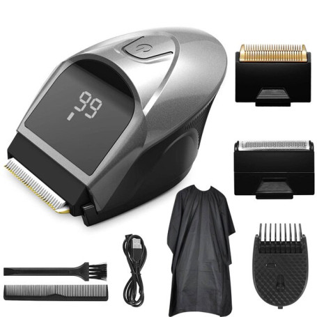 Self-Haircut Hair Clippers Rechargeable Shortcut Grooming Haircut Kit Cordless Electric Hair TrimmerHai