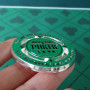 1 Pcs Metal Poker Coin Texas Poker Chips Professional Casino Souvenir Collectible Gifts Game Accessories Poker Card Protector