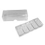 1 Rows 20 Pieces  Chip Trays Acrylic  Chip Rack  Chip Holder  Chip Box for Professional Casino Game