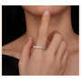 Moissanite Ring Full Eternity Band for Women 925 Sterling Silver Diamond Wedding Engagement Ring