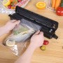 220V/110V Vacuum Sealer Packaging Machine with Free 10pcs Vacuum Bags Household Black Food Vacuum Sealer