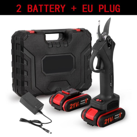 21V Cordless Electric Pruner Pruning Shear Efficient Fruit Tree Bonsai Pruning Branches Cutter Landscaping Tool Gardening tools