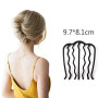 Women Hair Clips Long And Short Hair Braiding Tool Simple Trendy Hair Accessories Comb Twist Fork Curly Ornament