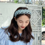Handmade Braid Hairband for Chic Girl and Women Fashion Summer Hair Style  Headband Hollow Out Flower Hair Accessories Vacation