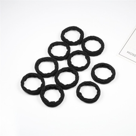 10PCS Women Girls Simple Basic Elastic Hair Bands Ties Scrunchie Ponytail Holder Rubber Bands Fashion Headband Hair Accessories