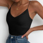 Sexy Women Thin Wild Solid Camis Vest Tank Tops Female Strap Basic Tops Slim Sleeveless Camisole