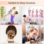 French Donuts Headband for Woman Fashion Hair Circle Bun Maker Tools Headwear Magic DIY Hair Accessories for Wedding Party