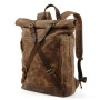 Luxury Vintage Canvas Backpacks for Men Oil Wax Canvas Leather Travel Backpack Large Waterproof Daypacks Retro Bagpack