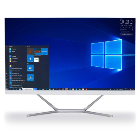 All in One desktop Computer intel Core i5-6400 23.8 Inch Monitor PC all in one RAM DDR4 16GB SSD 512GB with Windows 10Pro System