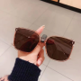 Retro Polarized Sunglasses Men Women Popular Square Sun Glasses Ladies Black Eyeglasses Driver Goggles UV400 Mirror