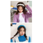 Korean Ins Headband Solid Color Sponge Hairbands for Girl Handmade Head Hoop Headdress Hair Accessories