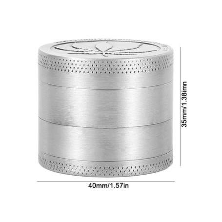 Zinc Alloy 4 Layer Tobacco Grinder Blade Magnetic Design Vintage Herbal Herb Grinder Smoking Accessories smoking accessories