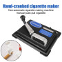 Manual Injector DIY Hand-cranked Gadget Smoking Accessories Cigarette Rolling Machine Tobacco Roller
