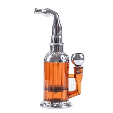 Bottle Water Pipe Dual Purpose Tobacco Cigarette Pipe Mini Shisha Hookah Filter Smoking Cigarette Tobacco Pipe Bottle Filter