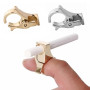 Hand Rack Cigarette Holder Cigarette Finger Ring Hand Rack Clip Sigarette Filter Fashion Cigarette Accessories Holder