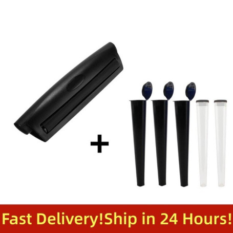 1 Set 110mm Manual Cigarette Tobacco Herb Roller Cone Rolling Machine Hand Making Rolling Tool Smoking Accessories