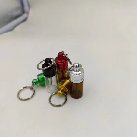 Mini Aluminum Alloy Spoon Medicine Bottle Use Sniffer Snorter Snuff Powder Tobacco Shovel Smoking Accessories With Metal Spoon