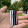 Metal Snuff Bullet Portable Snuff Sniffer Nasal Dispenser Mini Smoking Pipe Sniffer Snorter Tool Smoking Accessories