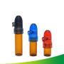 53mm/67mm/82mm Glass Bottles Snuff Snorter Pill Box Case Portable Bottle Case Household Drug Holder Container