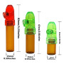 53mm/67mm/82mm Glass Bottles Snuff Snorter Pill Box Case Portable Bottle Case Household Drug Holder Container