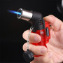 Powerful Jet Flame Butane Gas Transparent Body Design Refillable Adjustable Butane Jet Torch Lighter BBQ Flame Ignition Tools