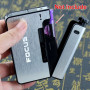 Multifunctional Portable Automatic Smoke Metal Cigarette Case Lighter Case Cigarette Tool Outdoor Tool Men's Boutique Gift