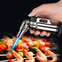Metal Windproof Turbo Butane Gas Lighters Kitchen Cooking Jewelry Welding Cigarette Accessories Outdoor Gadgets Men's Gifts