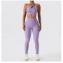 2 Piece Yoga Clothes Women's Tracksuit Athletic Wear Pilates Fitness Suit Gym Workout Push Up Clothes Sports Bra Leggings Suit