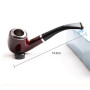 Dual Purpose Portable Resin Smoking Pipe Tobacco Pipe Detachable wipe resin pipe Cigarette Accessories Gift Durable Smoking Tool