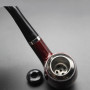 Dual Purpose Portable Resin Smoking Pipe Tobacco Pipe Detachable wipe resin pipe Cigarette Accessories Gift Durable Smoking Tool