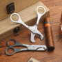 Stainless Steel Cigar Cutter  New Cigar Knife Metal Scissors Portable Cigar Tool