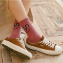 Trend Candy Colors Casual happy Socks Unisex