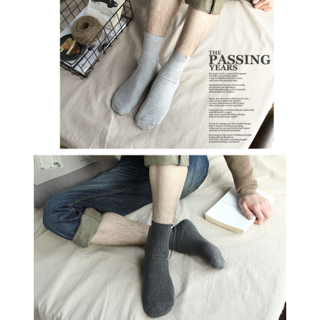 New High Quality Organic Cotton Harajuku Happy Men Socks Compression Sock
