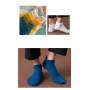 5 Pairs Men Cotton Short Sock Crew Ankle High Quality Breathable Women Compression Casual Soft Solid Color Socks