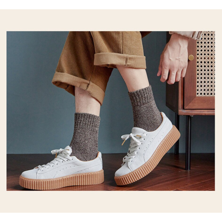 5 Pairs Thicken Men Socks High Quality Soft Cotton Wool Against Cold Tube Sock