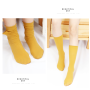 Fashion Solid color Ice Thin Pile socks Japanese Style Breathable Casual Cute Women Socks