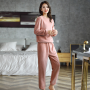 Crocodile Flannel Pajamas Se For Women Long Sleeve Basic Sleepwear