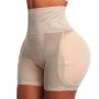 Shapewear Padded Hip Butt Lifter Panties High Waist Trainer for Women Tummy Control Hip Enhancer Thigh Slim