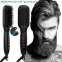 Men Quick Beard Straightener Brush Beard Comb Styling Iron Smoothing Comb