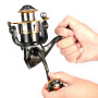 Fishing Reel 5.2:1 Gear Ratio Max Drag 5Kg Spinning Reel with Aluminum Spool Windlass for Bass/trout Fishing Tools