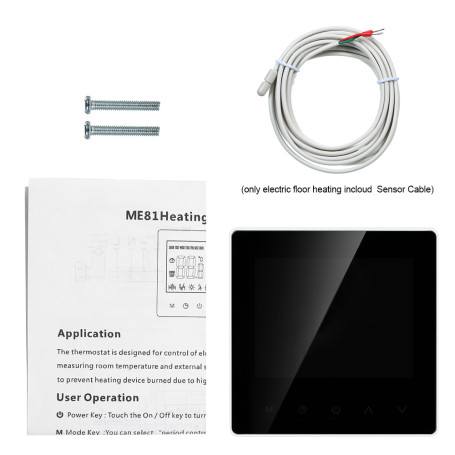 Wi-Fi Smart Thermostat Electric Floor Heating Water/Gas Boiler Temperature Remote Controller for Google Home Alexa