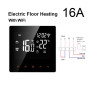 Wi-Fi Smart Thermostat Electric Floor Heating Water/Gas Boiler Temperature Remote Controller for Google Home Alexa