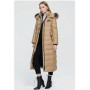 Women's coat long warm parka fashion Jacket with raccoon fur hood large sizes female clothing