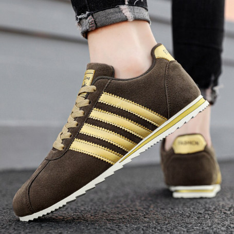 Men's Retro Fashion Jogging Running Shoes For Men Lightweight Flat Sneaker