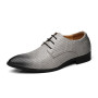Men's Comfortable Fashion Genuine Leather Shoes Casual Shoes Formal Lace-up Footwear