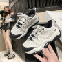 Women In Small Design Thick Sole Dad Shoes Couple Mesh Sports Shoe Trend