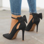 Women's Pointed Thin High Heel Shoes Dress Party Ladies Heeled Shoes Pumps
